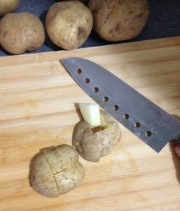 Chopped Potatos
